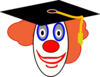 Clown School Graduate Clip Art